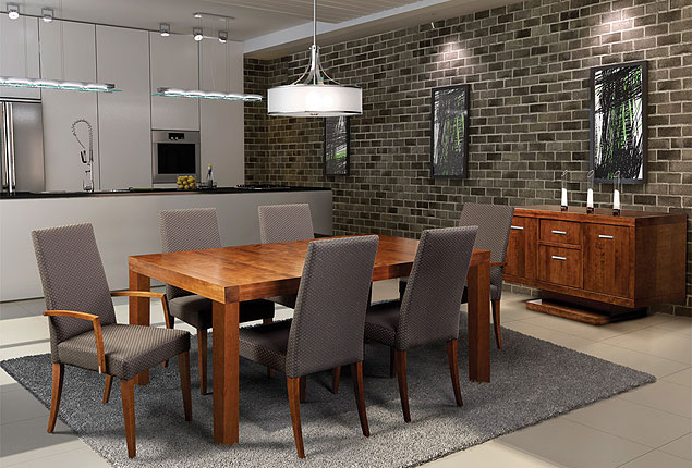 Salle &agrave; d&icirc;ner contemporaine