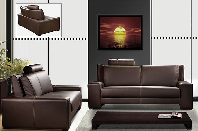 Sofa-causeuse contemporain